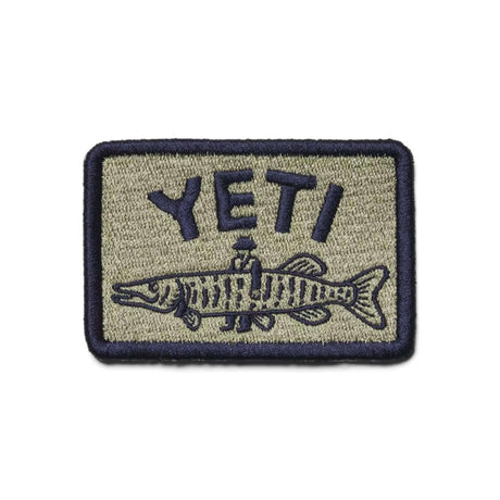 YETI Reelin Feelin Patch Green #- 53 Degrees North 
