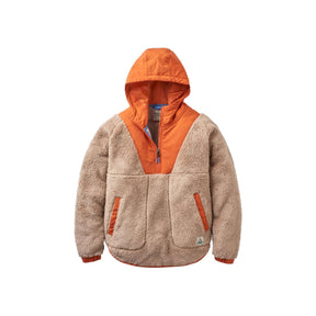 Passenger Women's Beaumont Sherpa Hooded Fleece Simply Taupe / X-Small-Simply Taupe / Small-Simply Taupe / Medium-Simply Taupe / Large-Simply Taupe / X-Large #- 53 Degrees North 