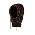 Barts Eliess Hood Print Brown - 53 Degrees North