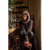 Barts Eliess Hood Print Brown - 53 Degrees North