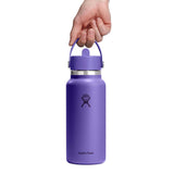 32 oz (946 ml) Wide Mouth with Flex Straw Cap Insulated Bottle
