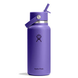 32 oz (946 ml) Wide Mouth with Flex Straw Cap Insulated Bottle