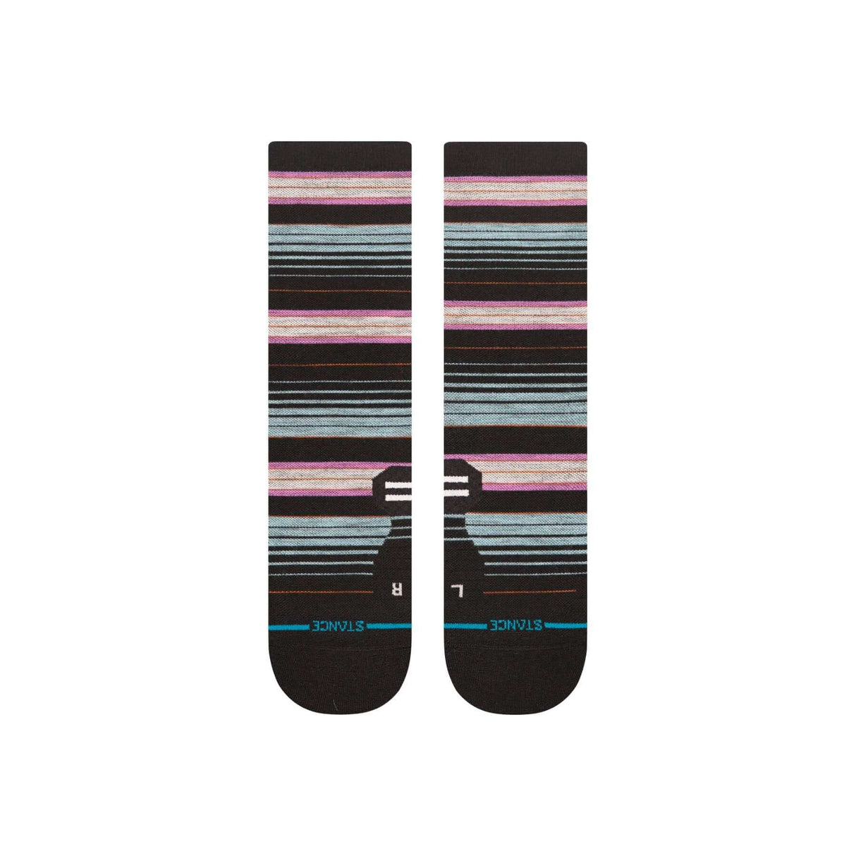 Stance Rockford Light Wool Crew Socks Berry / Medium (UK 5.5-8) #- 53 Degrees North 