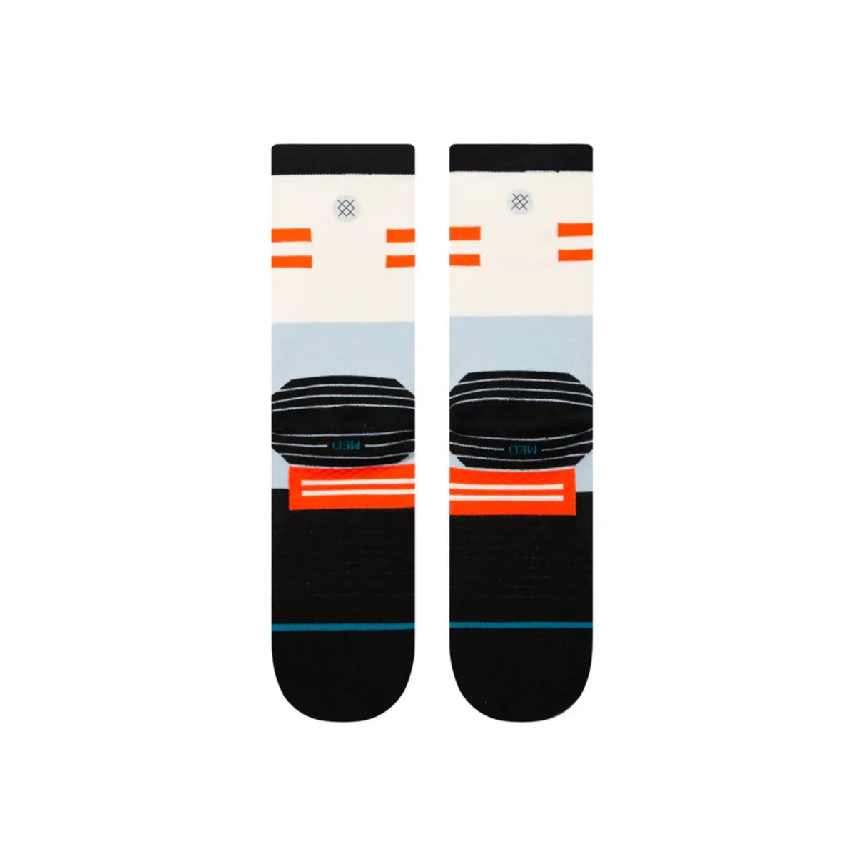 Stance So Sporty Light Crew Socks Blue / Small (UK 3-5.5)-Blue / Medium (UK 5.5-8) #- 53 Degrees North 