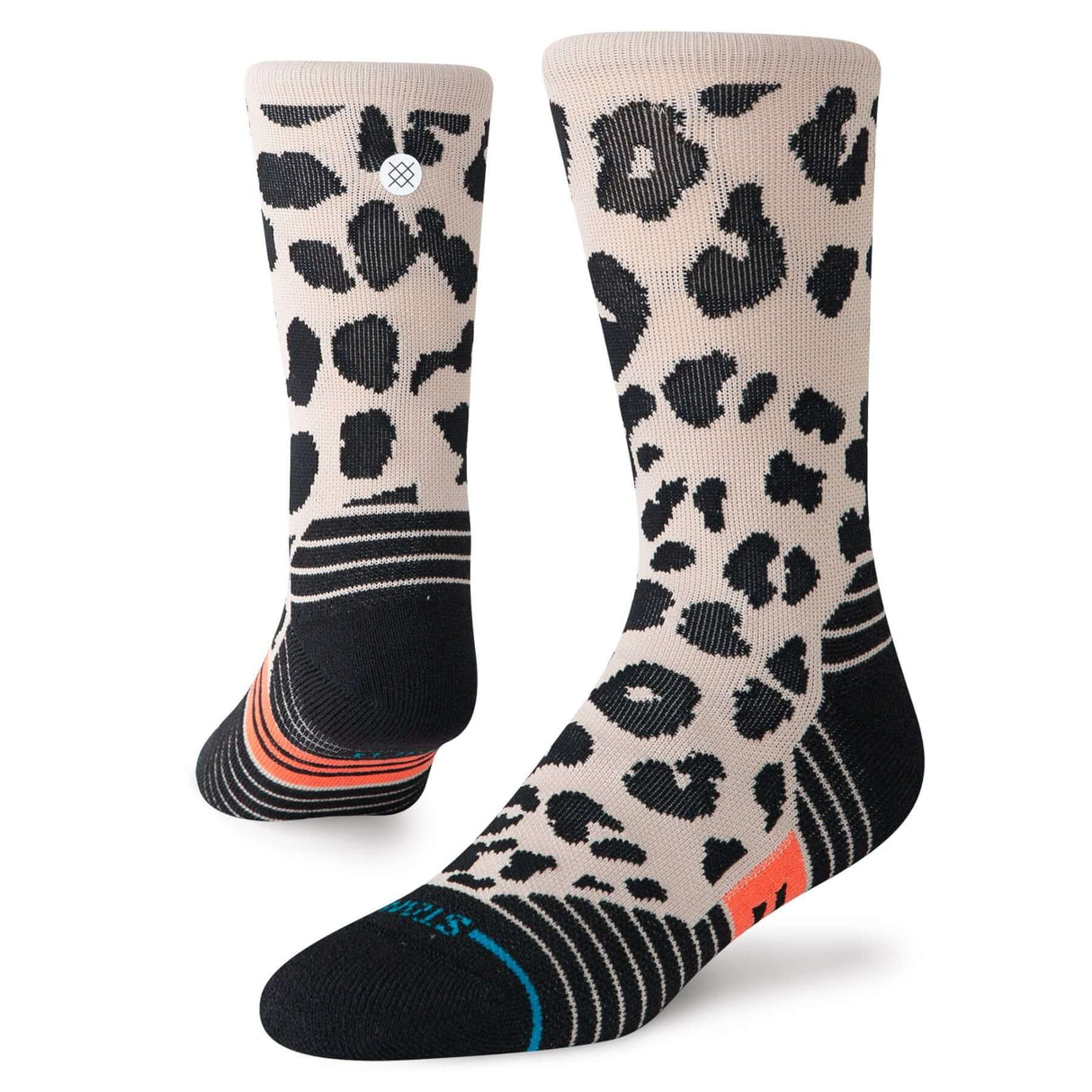 Stance Animaniac Mid Crew Socks String Grey / Small (UK 3-5.5)-String Grey / Medium (UK 5.5-8) #- 53 Degrees North 