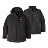 Patagonia Kids' 4-in-1 Everyday Jacket Black / Age 7-8-Black / Age 9-10-Black / Age 11-12-Black / Age 13-14-Black / Age 15-16 #- 53 Degrees North 