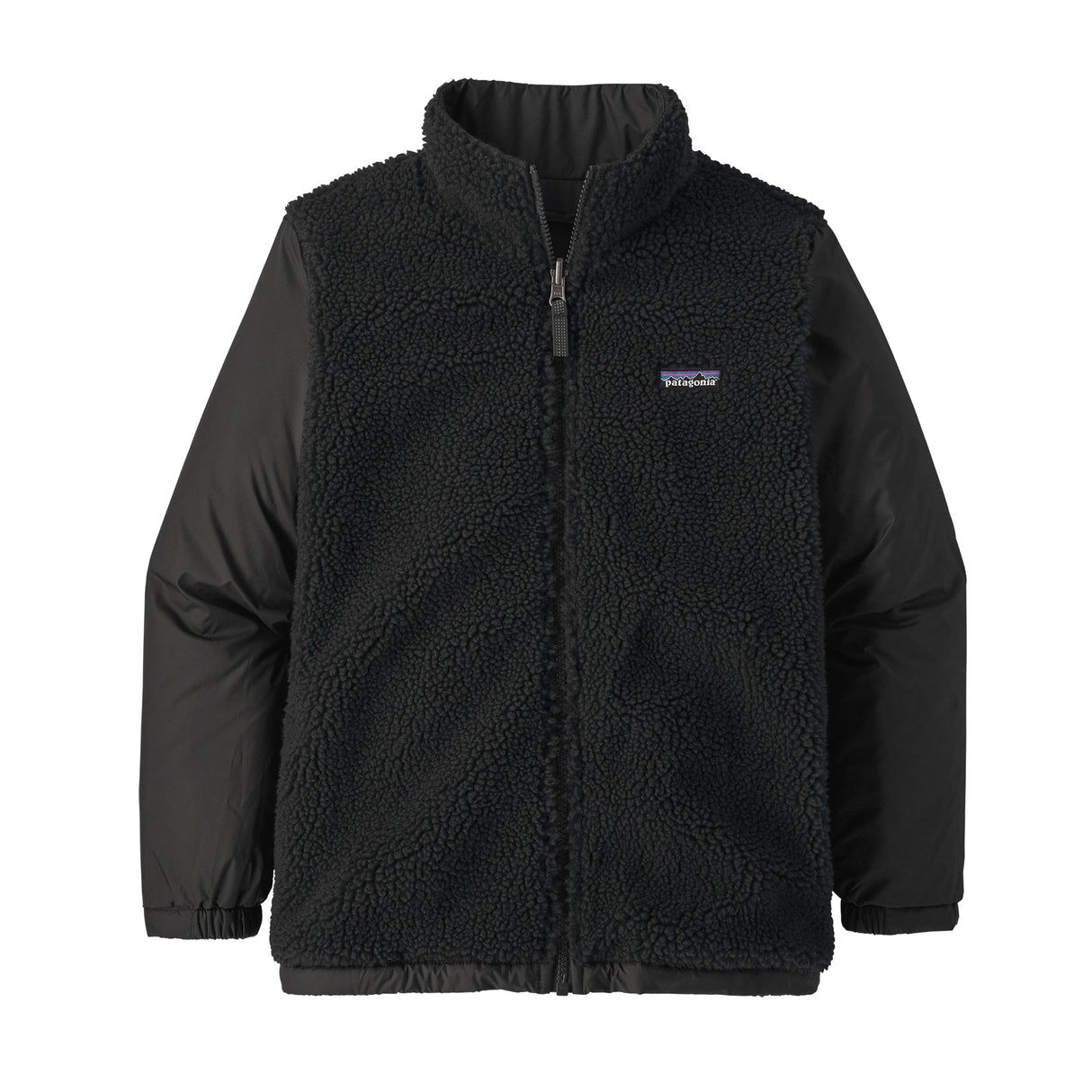 Patagonia Kids' 4-in-1 Everyday Jacket Black / Age 7-8-Black / Age 9-10-Black / Age 11-12-Black / Age 13-14-Black / Age 15-16 #- 53 Degrees North 