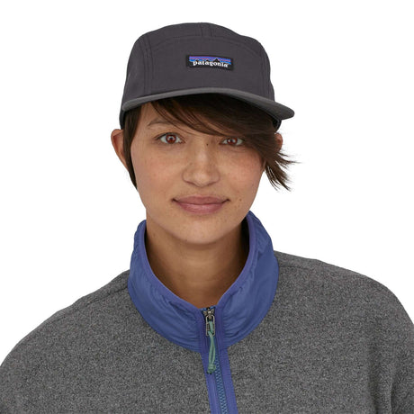 Patagonia P-6 Label Maclure Hat Birch White/Rock Melon-P-6 Label/Ink Black #- 53 Degrees North 