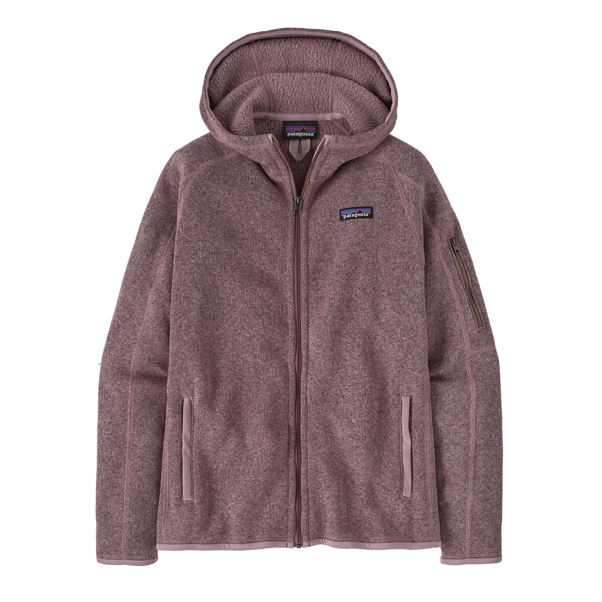 Patagonia Women's Better Sweater Hoody Stormy Mauve / X-Small-Stormy Mauve / Small-Stormy Mauve / Medium-Stormy Mauve / Large-Stormy Mauve / X-Large #- 53 Degrees North 
