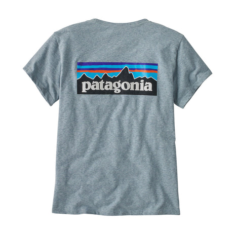 Patagonia Women's P-6 Logo Responsibili-Tee Abundant Blue / X-Small-Abundant Blue / Small-Abundant Blue / Medium-Abundant Blue / Large-Abundant Blue / X-Large #- 53 Degrees North 