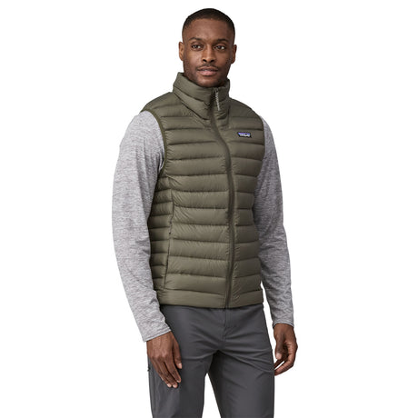 Patagonia Men's Down Sweater Vest Marlow Brown / Small-Marlow Brown / Medium-Marlow Brown / Large-Marlow Brown / X-Large-Black / Small #- 53 Degrees North 