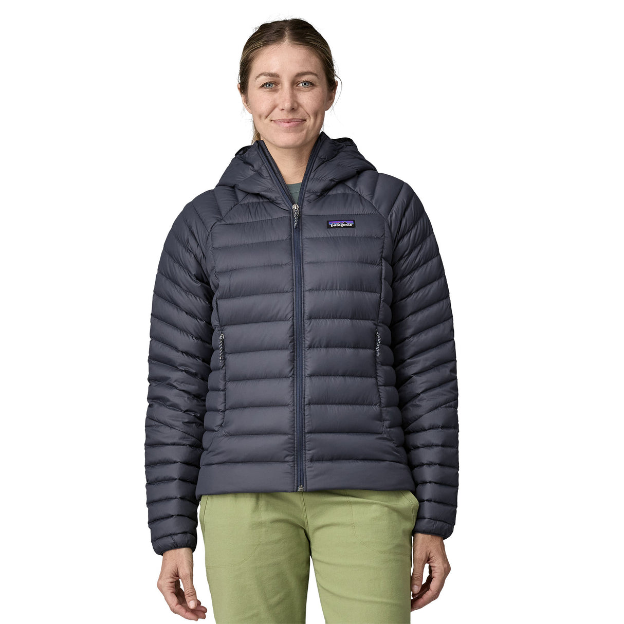 Patagonia Women's Down Sweater Hooded Jacket Clement Blue / X-Small-Clement Blue / Small-Clement Blue / Medium-Clement Blue / Large-Clement Blue / X-Large #- 53 Degrees North 