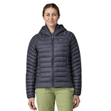 Patagonia Women's Down Sweater Hooded Jacket Clement Blue / X-Small-Clement Blue / Small-Clement Blue / Medium-Clement Blue / Large-Clement Blue / X-Large #- 53 Degrees North 