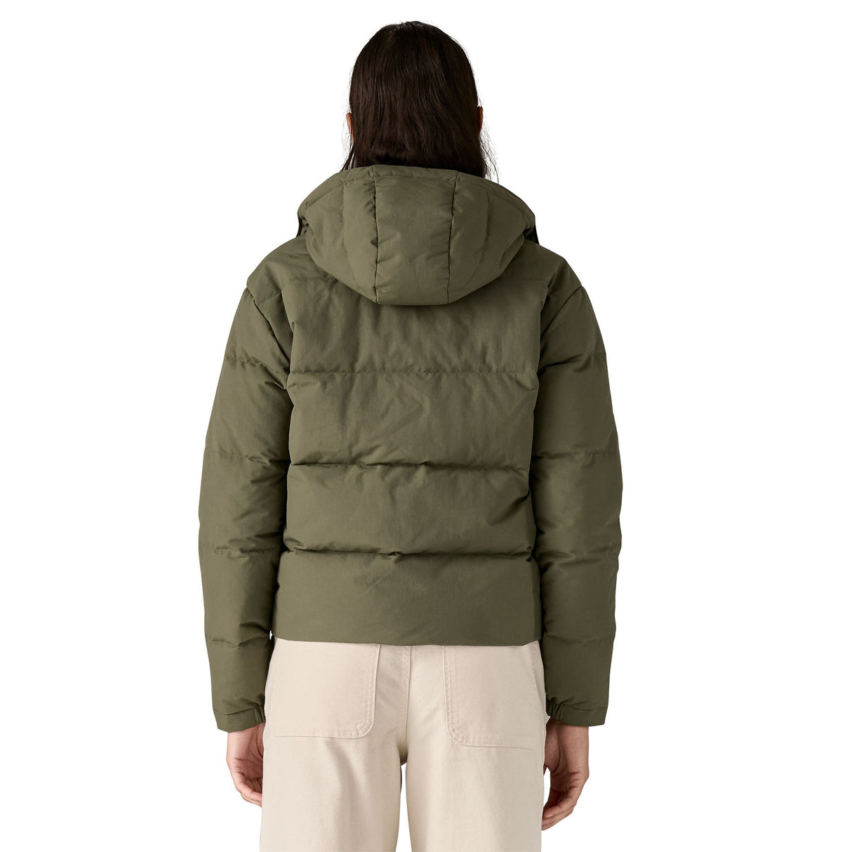 Patagonia Women's Downdrift Jacket Basin Green / X-Small-Basin Green / Small-Basin Green / Medium-Basin Green / Large-Oar Tan/Seabird Grey / X-Small #- 53 Degrees North 