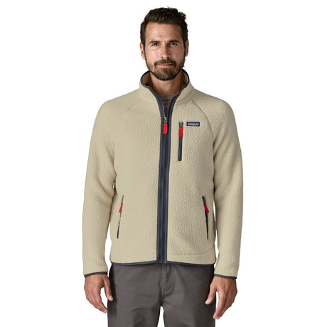 Patagonia Men's Retro Pile Fleece Jacket Pelican/Smolder Blue / Small-Pelican/Smolder Blue / Medium-Pelican/Smolder Blue / Large-Pelican/Smolder Blue / X-Large #- 53 Degrees North 