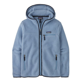 Patagonia Women's Retro Pile Hooded Fleece Jacket Barnacle Blue / X-Small-Barnacle Blue / Small-Barnacle Blue / Medium-Barnacle Blue / Large-Barnacle Blue / X-Large #- 53 Degrees North 