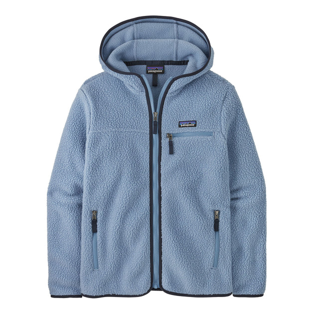 Patagonia Women's Retro Pile Hooded Fleece Jacket Barnacle Blue / X-Small-Barnacle Blue / Small-Barnacle Blue / Medium-Barnacle Blue / Large-Barnacle Blue / X-Large #- 53 Degrees North 