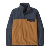 Patagonia Men's Lightweight Synch Snap-T Pullover Deer Brown / Small-Deer Brown / Medium-Deer Brown / Large-Deer Brown / X-Large-Salmon Energy/Old Growth green / Small #- 53 Degrees North 
