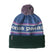 Patagonia Powder Town Beanie Park Stripe/Marlow Brown-Park Stripe/Barnacle Blue #- 53 Degrees North 