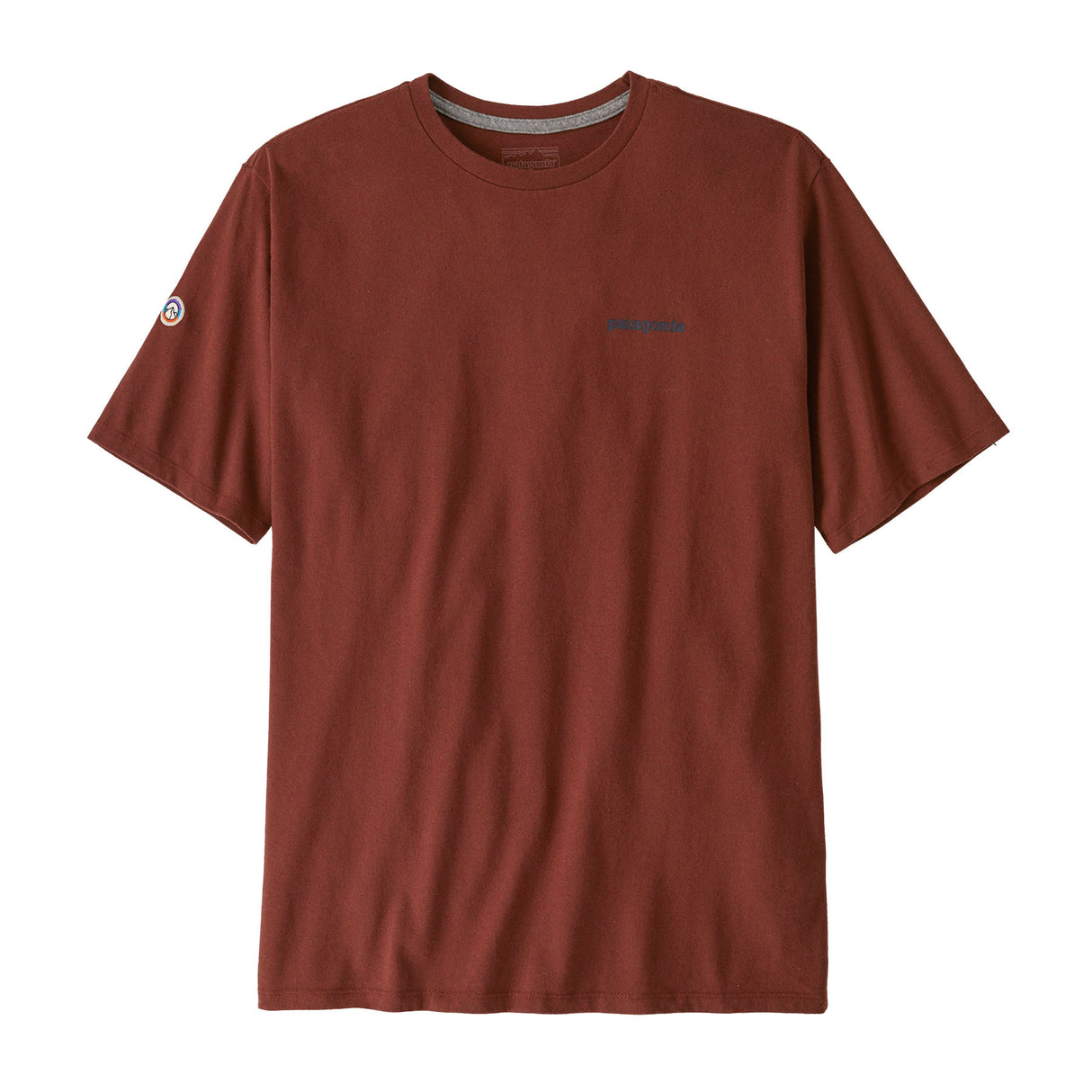 Patagonia Men's Fitz Roy Icon Responsibili-Tee Gravel Heather / Small-Gravel Heather / Medium-Gravel Heather / Large-Gravel Heather / X-Large-Gravel Heather / XX-Large #- 53 Degrees North 