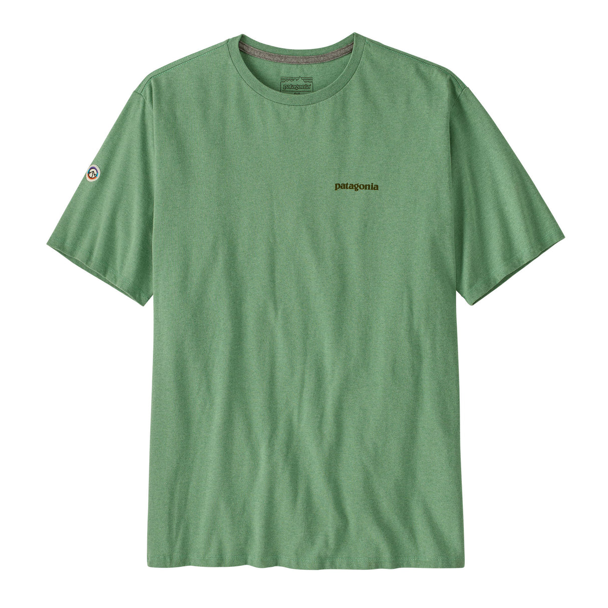 Patagonia Men's Fitz Roy Icon Responsibili-Tee Gravel Heather / Small-Gravel Heather / Medium-Gravel Heather / Large-Gravel Heather / X-Large-Gravel Heather / XX-Large #- 53 Degrees North 