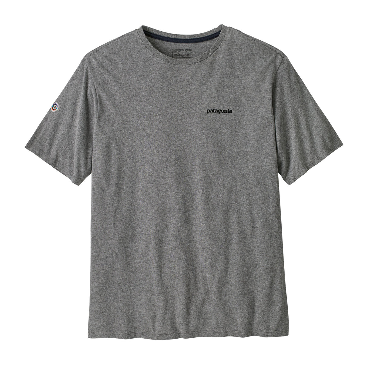 Patagonia Men's Fitz Roy Icon Responsibili-Tee Gravel Heather / Small-Gravel Heather / Medium-Gravel Heather / Large-Gravel Heather / X-Large-Gravel Heather / XX-Large #- 53 Degrees North 