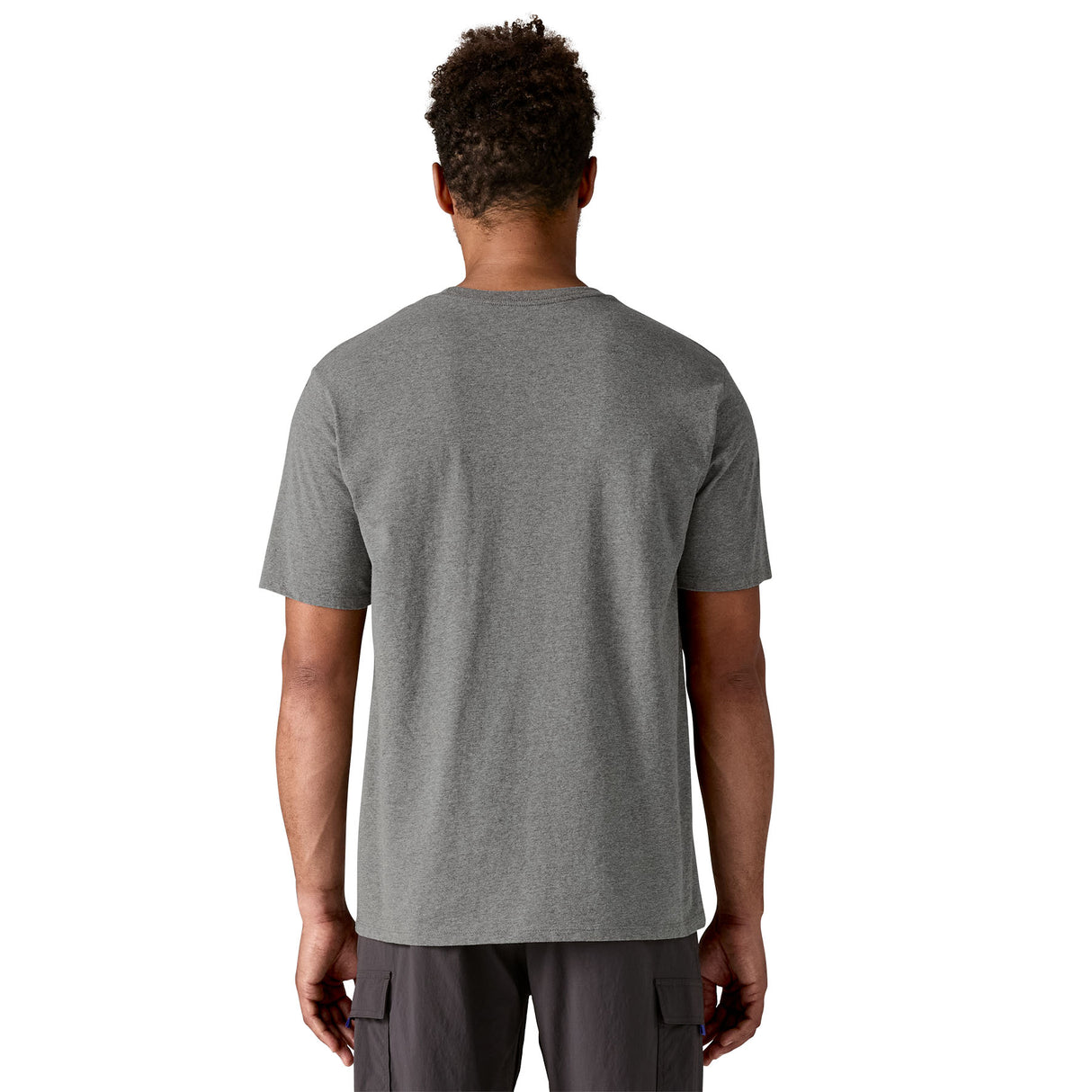 Patagonia Men's Fitz Roy Icon Responsibili-Tee Gravel Heather / Small-Gravel Heather / Medium-Gravel Heather / Large-Gravel Heather / X-Large-Gravel Heather / XX-Large #- 53 Degrees North 