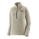 Patagonia Women's R1 Air Zip Neck Fleece Sweater Wool White / X-Small-Wool White / Small-Wool White / Medium-Wool White / Large-Wool White / X-Large #- 53 Degrees North 