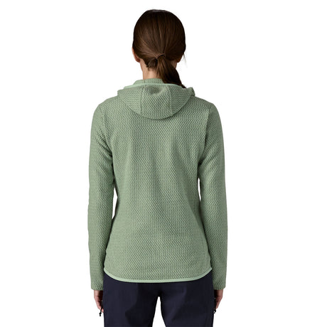 Patagonia Women's R1 Air Full-Zip Hooded Fleece Jacket Ellwood Green / X-Small-Ellwood Green / Small-Ellwood Green / Medium-Ellwood Green / Large-Ellwood Green / X-Large #- 53 Degrees North 