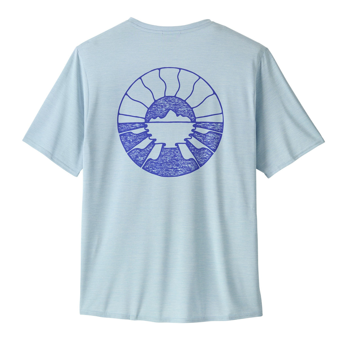 Patagonia Men's Cap Cool Daily Graphic Shirt - Waters Forgotten Island/Fleck Blue / Small-Forgotten Island/Fleck Blue / Medium-Forgotten Island/Fleck Blue / Large-Forgotten Island/Fleck Blue / X-Large #- 53 Degrees North 