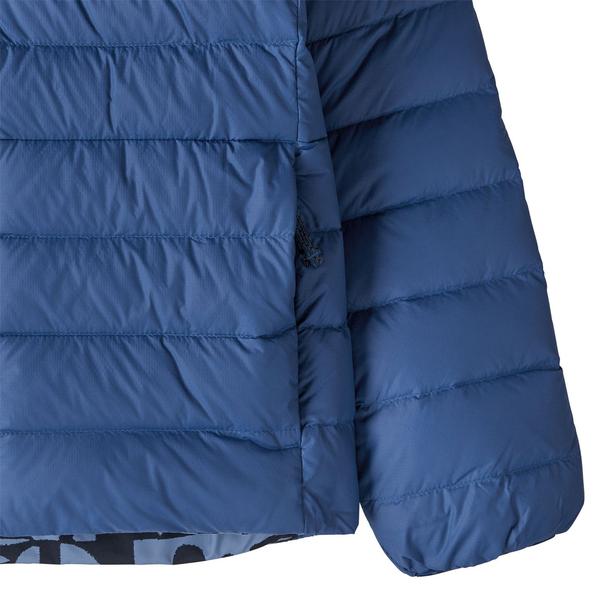 Patagonia Kids' Reversible Down Sweater Hooded Jacket Mother Tree/Sunken Blue / Age 7-8-Mother Tree/Sunken Blue / Age 9-10-Mother Tree/Sunken Blue / Age 11-12-Mother Tree/Sunken Blue / Age 13-14-Mother Tree/Sunken Blue / Age 15-16 #- 53 Degrees North 