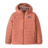 Patagonia Kids' Reversible Down Sweater Hooded Jacket Mother Tree/Sunken Blue / Age 7-8-Mother Tree/Sunken Blue / Age 9-10-Mother Tree/Sunken Blue / Age 11-12-Mother Tree/Sunken Blue / Age 13-14-Mother Tree/Sunken Blue / Age 15-16 #- 53 Degrees North 