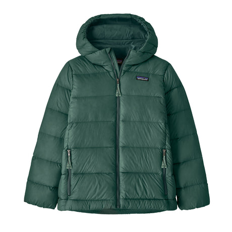 Patagonia Kids' Hi-Loft Down Sweater Hooded Jacket Cascade Green / Age 7-8-Cascade Green / Age 9-10-Cascade Green / Age 11-12-Cascade Green / Age 13-14-Cascade Green / Age 15-16 #- 53 Degrees North 