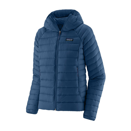 Patagonia Women's Down Sweater Hooded Jacket Clement Blue / X-Small-Clement Blue / Small-Clement Blue / Medium-Clement Blue / Large-Clement Blue / X-Large #- 53 Degrees North 
