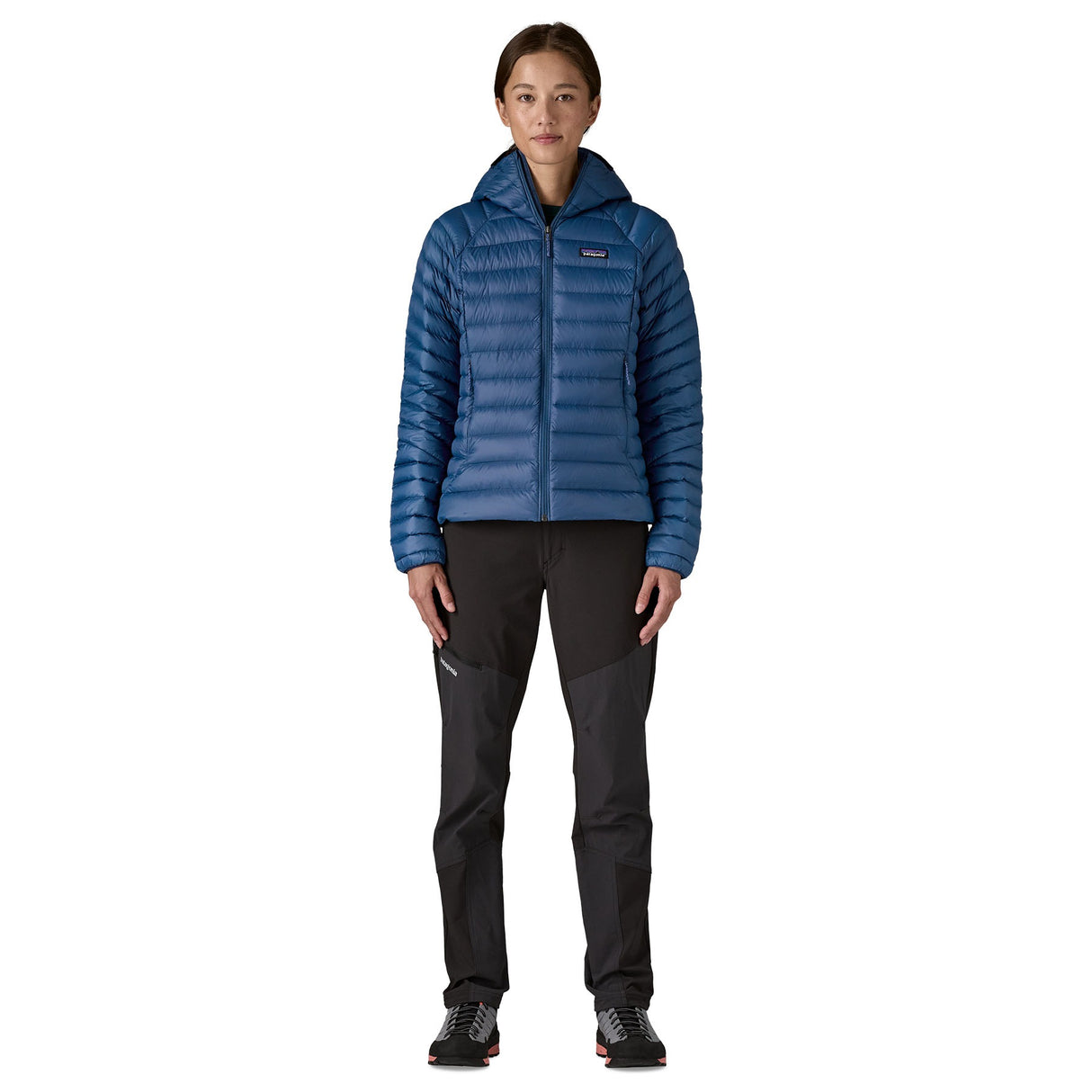 Patagonia Women's Down Sweater Hooded Jacket Clement Blue / X-Small-Clement Blue / Small-Clement Blue / Medium-Clement Blue / Large-Clement Blue / X-Large #- 53 Degrees North 