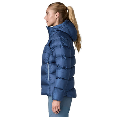 Patagonia Women's Fitz Roy Down Hooded Jacket Clement Blue / Small-Clement Blue / Medium-Clement Blue / Large-Clement Blue / X-Large #- 53 Degrees North 