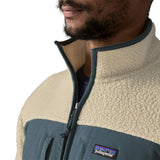 Men's Retro Pile Patch Jacket