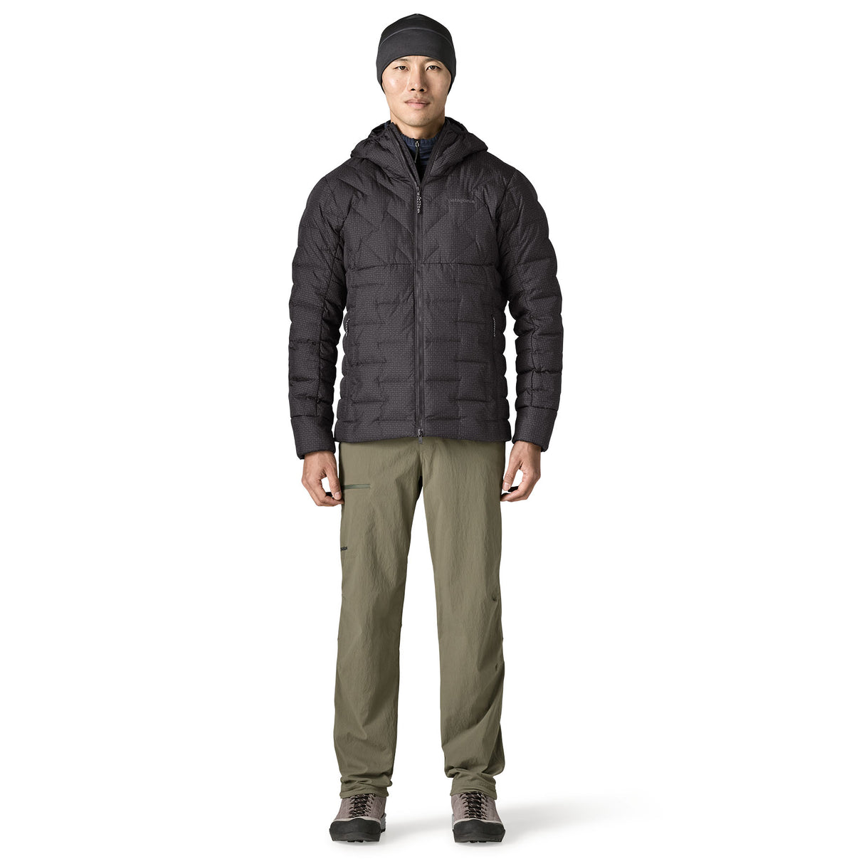 Men's Durable Down Hooded Jacket