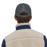 Patagonia P-6 Logo Trucker Hat Cascade Green-Forge Grey-Potters Red-New Navy-Abundant Blue #- 53 Degrees North 
