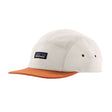 Patagonia P-6 Label Maclure Hat Birch White/Rock Melon-P-6 Label/Ink Black #- 53 Degrees North 