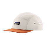 Patagonia P-6 Label Maclure Hat Birch White/Rock Melon-P-6 Label/Ink Black #- 53 Degrees North 