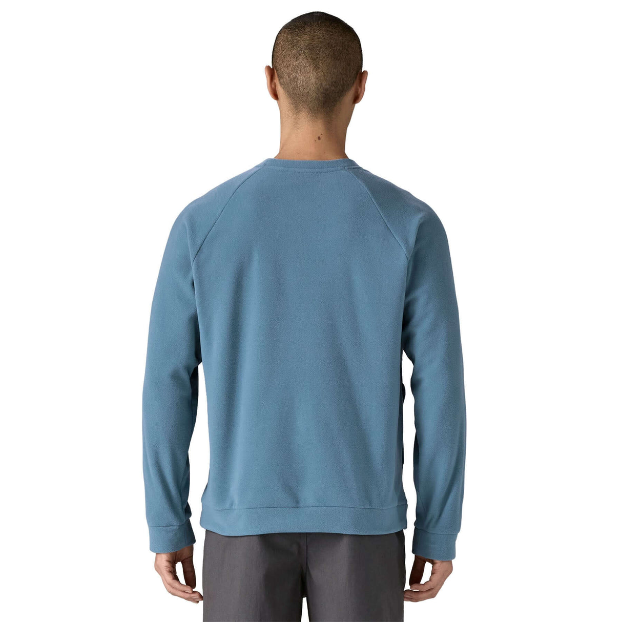 Patagonia Men's Micro D Crewneck Pelican / Small-Pelican / Medium-Pelican / Large-Pelican / X-Large-Still Blue / Small #- 53 Degrees North 
