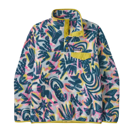 Patagonia Women's Lightweight Synchilla Snap-T Pullover Swallowtail Geo/Still Blue / X-Small-Swallowtail Geo/Still Blue / Small-Swallowtail Geo/Still Blue / Medium-Swallowtail Geo/Still Blue / Large-Swallowtail Geo/Still Blue / X-Large #- 53 Degrees North 