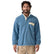 Patagonia Men's Lightweight Synchilla Snap-T Pullover Pollinator Orange / Small-Pollinator Orange / Medium-Pollinator Orange / Large-Pollinator Orange / X-Large-Quilty Fitz/Wetland Blue / Small #- 53 Degrees North 