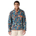 Patagonia Men's Lightweight Synchilla Snap-T Pullover Pollinator Orange / Small-Pollinator Orange / Medium-Pollinator Orange / Large-Pollinator Orange / X-Large-Quilty Fitz/Wetland Blue / Small - 53 Degrees North 