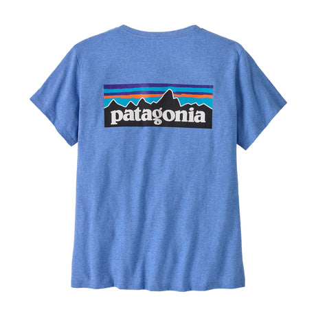 Patagonia Women's P-6 Logo Responsibili-Tee Abundant Blue / X-Small-Abundant Blue / Small-Abundant Blue / Medium-Abundant Blue / Large-Abundant Blue / X-Large #- 53 Degrees North 