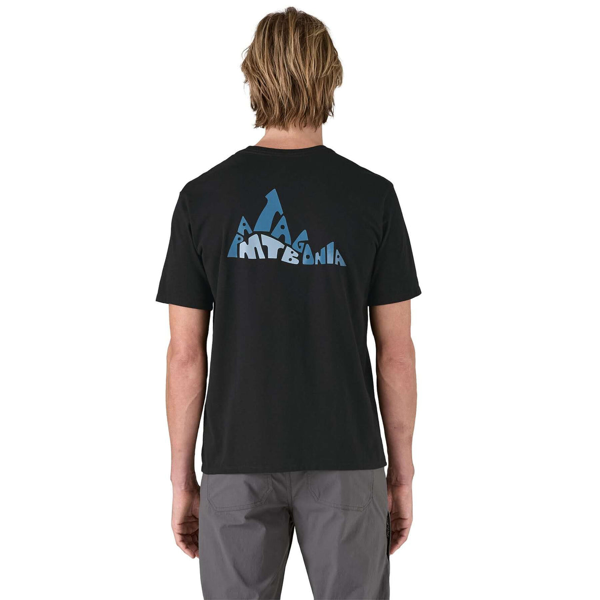 Patagonia Men's Berm Logo Responsibili-Tee Black / Small-Black / Medium-Black / Large-Black / X-Large-Black / XX-Large #- 53 Degrees North 