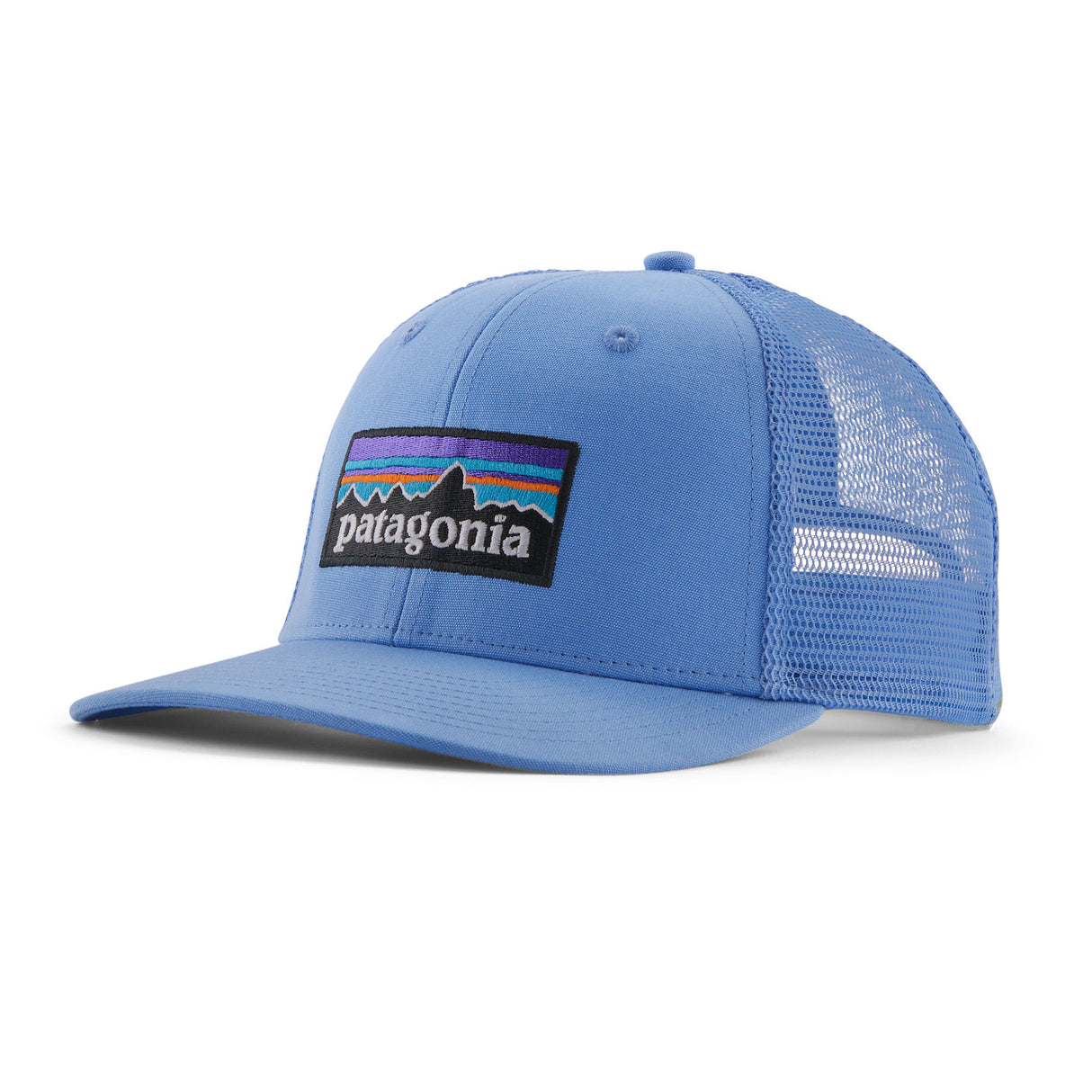 Patagonia P-6 Logo Trucker Hat Cascade Green-Forge Grey-Potters Red-New Navy-Abundant Blue #- 53 Degrees North 