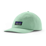 Patagonia P-6 Label Trad Cap Birch White/Fleck Blue-Rinsed Green-High Hopes Geo Small/Salamander Green-Cascade Green #- 53 Degrees North 