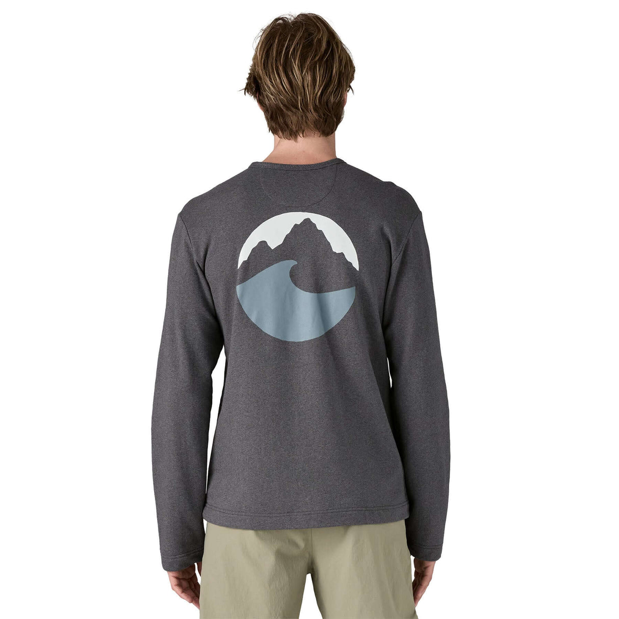 Patagonia Men's Lightweight Applied Wildrise Crew Ink Black / Small-Ink Black / Medium-Ink Black / Large-Ink Black / X-Large-Ink Black / XX-Large #- 53 Degrees North 